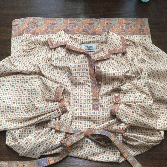 Vintage Lady Menidel of Distinction tie belt dress. Size 10 - Picture 6 of 10